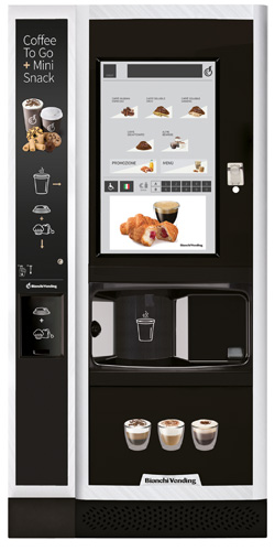 Distributore caffè LEI700 Plus 2 Cups Touch